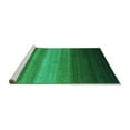 thumbnail image 2 of Ahgly Company Machine Washable Indoor Rectangle Abstract Turquoise Blue Contemporary Area Rugs, 7' x 9', 2 of 4