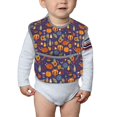 thumbnail image 6 of Susaid Thanksgiving Turkey 2 Print Bibs for Babies Toddlers Adjustable Waterproof Free Soft Durable Bibs for eating with Large Pocket Food Catcher, 6 of 8