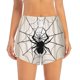 thumbnail image 2 of Balery Spiders On The Web 1 Pantalones cortos deportivos para mujer con forro y dos bolsillos, elásticos, para entrenamiento, gimnasio, yoga-Medium, 2 of 7