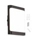 thumbnail image 1 of Aplique de pared para exteriores, luces de porche para exteriores, aluminio, IP65, accesorio de iluminación de montaje en pared espacio en blanco, 1 of 9