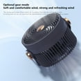 thumbnail image 4 of Fans on Clearance ASXITE Fans that Blow Cold,Desk Fan,Table Fan Hanging Fan-use USB Desk Fan,Fan Portable,3Speeds Desktop Table Fan,Plug In Power Fan,Rotation Strong Wind,Quiet Small Fan For Home, 4 of 6