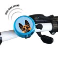 thumbnail image 4 of WIRESTER Blue Bicycle Bell Aluminum Alloy Mini Bike Bell With Ring Horn Accessories for Adults Men Women Kids Girls and Boys - Animal Black Tan German Shepherd Dog, 4 of 7