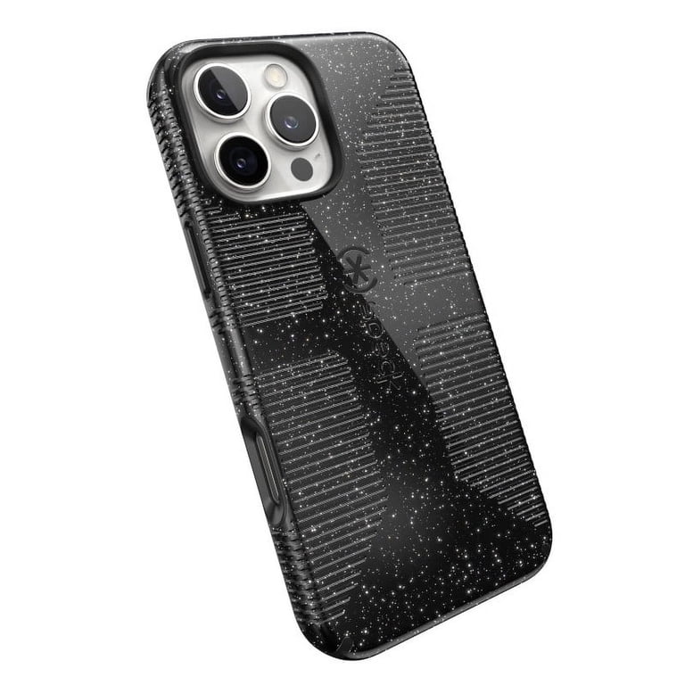 Speck iPhone 16 Pro Max CandyShell Grip with MagSafe in Black Speck iPhone 16 Pro Max CandyShell Grip with MagSafe in Black