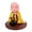 Yellow, variant on Solar Power Buddhist Monk Head Nodding Car Dashboard Decors Ceramic Sculpture For Good Luck And Fortunes