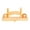 Wooden Color, variant on Sunjoy Tech Retro Style Folding Fan Stand Smooth Edge High Stability Wooden Fan Frame Base Display Tool Desktop Decoration