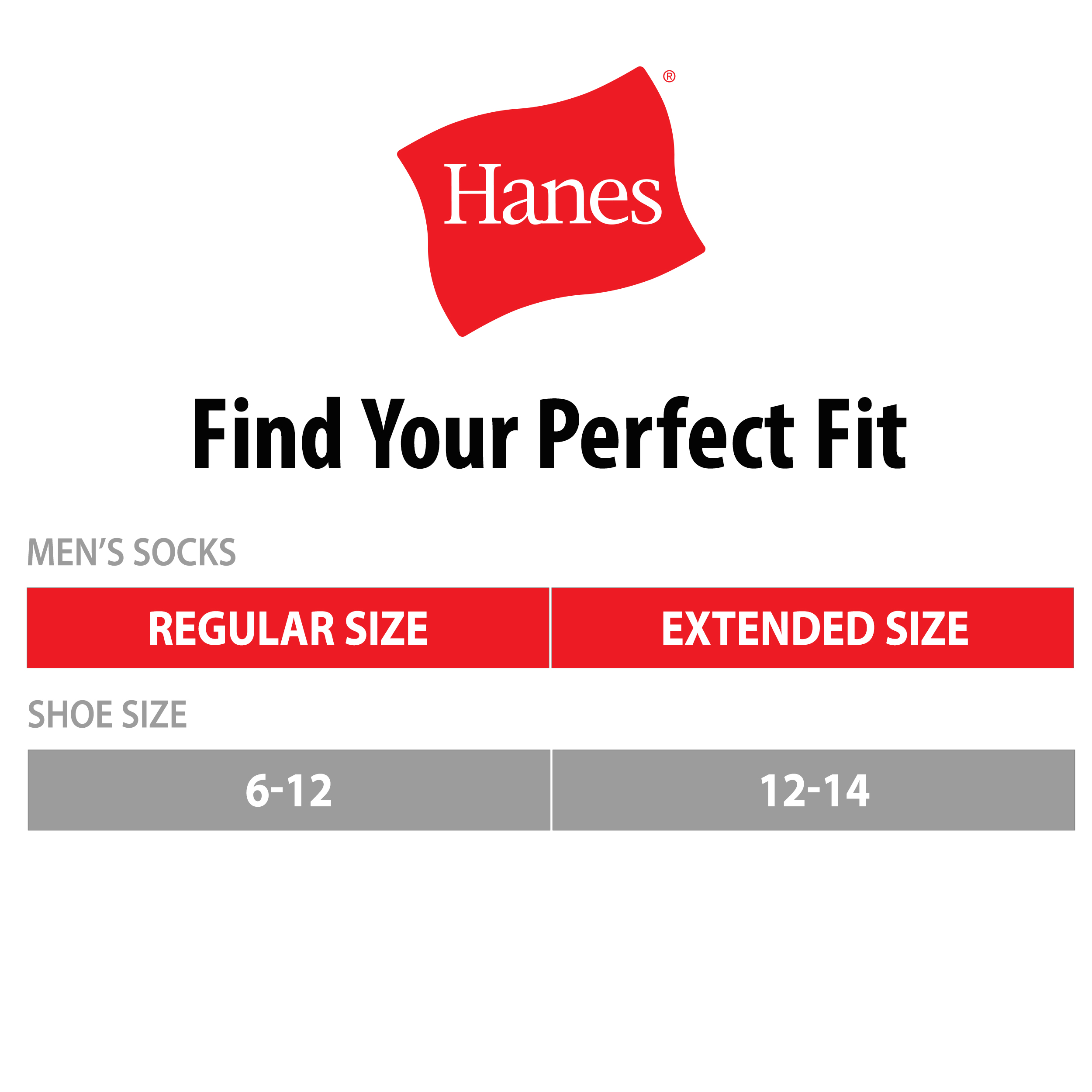 Hanes Men's ComfortBlend Over-the-Calf Crew Socks, 6-Pack - image 2 of 4