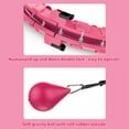 thumbnail image 4 of Weighted Hula Fit Hoop, Fithoop, 2022 Newly Hula Fitness Hoop 2 in 1 Abdomen Fitness Massage, 24 Knots Great for Adults and Beginners Weight Loss and Exercise, 4 of 8