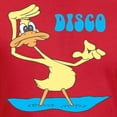 thumbnail image 3 of CafePress - Disco Duck Men's Fitted T Shirt (Dark) - Men's Fitted T-Shirt, 3 of 4