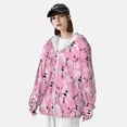 thumbnail image 5 of Kdxio Cartoon Poodle Dog Print Women Men Sun Protection UPF 50+ Jackets Zip Up Long Sleeve Hoodie Hiking Lightweight with Pockets, 5 of 8