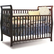 Dorel 3-in-1 Sleigh Crib, Cherry