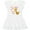 AA-White, variant on My Great Uncle Loves me- cute giraffe Girls Toddler Dress