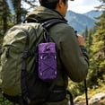 thumbnail image 5 of TTJ Shoulder Strap Water Bottle Carrier Pouch Waterproof Crossbody Bottle Bag Phone Pocket Outdoor Hiking Cycling Travel Running Adjustable Sling Bottle Holder, 5 of 7