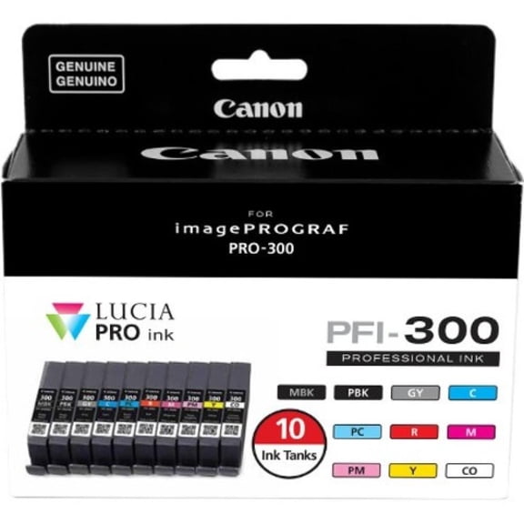 PFI-300 TEN INK PACK