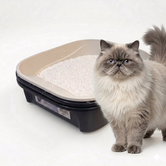 MECPET Large Intelligent Sifting System Sifting Cat Litter Box, Black