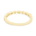 thumbnail image 3 of 1/10 CT Round Cut Natural White Diamond Eternity Infinity Wedding Band Ring In 14K Yellow Gold Over Sterling Silver (Color: I-J, Clarity: I2-I3, 0.10 Cttw) -9.5, 3 of 5