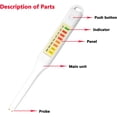 thumbnail image 4 of MU Salinity Analyzer Meter Salty Check Food Salinometer Waterproof Salt Tester, 4 of 7