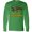 Kelly Green, variant on I'm Not Lazy I'm Just in Battery Saver Mode Relaxing Sloth Long Sleeve T-Shirt