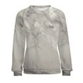 thumbnail image 7 of Colorful Marble Pattern Womens Casual Crewneck Sweatshirt Long Sleeve Tops Cute Pullover Loose Fit, 7 of 7