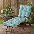 thumbnail image 5 of Greendale Home Fashions Baltic Paisley 72 x 22 in. Outdoor Chaise Lounge Chair Cushion, 5 of 8