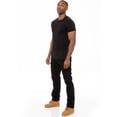 thumbnail image 5 of Enzo Mens Straight Leg Jeans Designer Denim Trousers, 5 of 7
