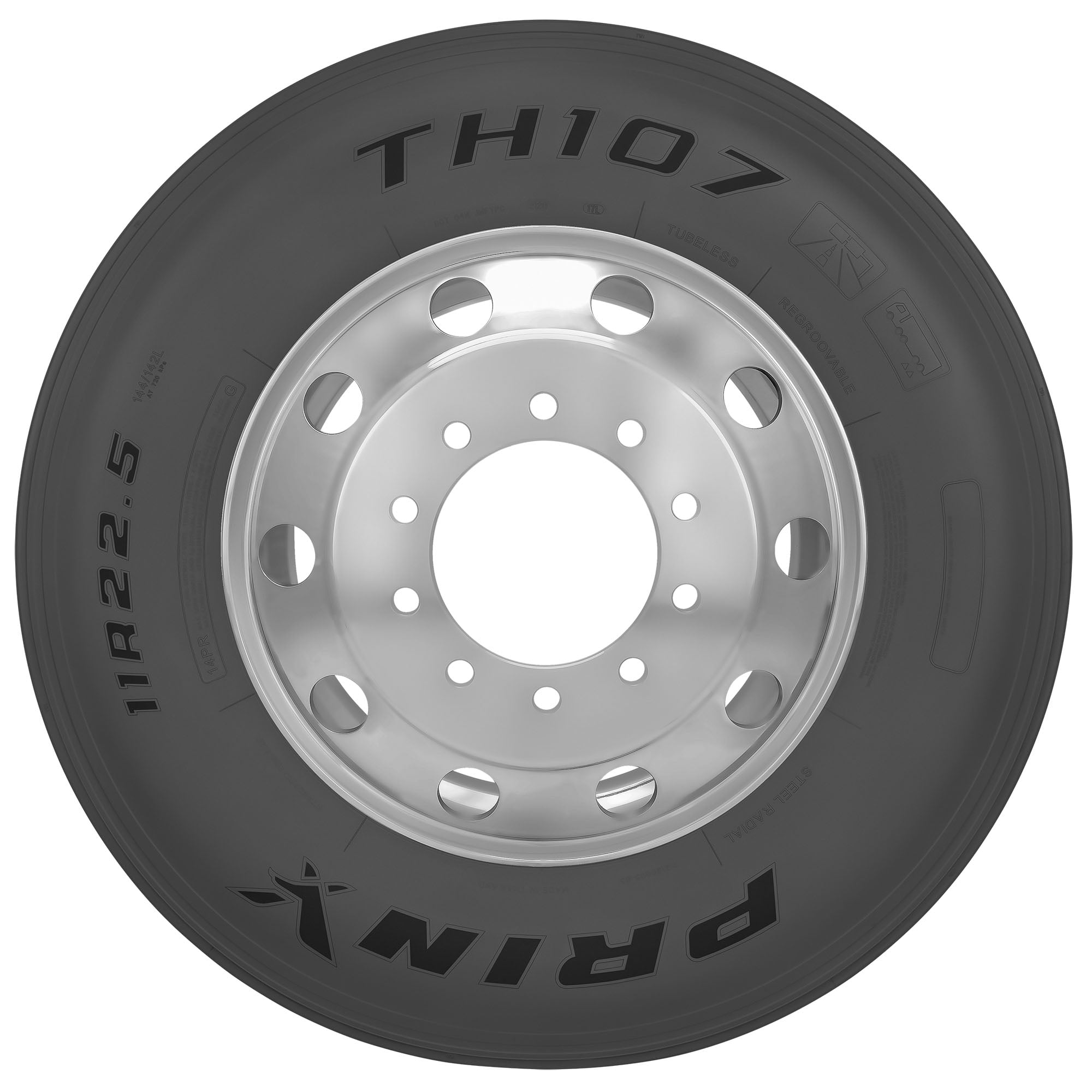 Prinx TH107 295/75R22.5 144/141L G Tire simolary.com 10 Prinx TH107 295/75R22.5 144/141L G Tire - Image 2