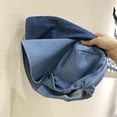 thumbnail image 3 of COCOpeaunt Fashion New Denim Blue Sun Hat Summer Autumn Women Panama Anti-UV Wide Brim Beach Hat Foldable Bucket Hat Fisherman Cap, 3 of 6