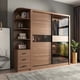 thumbnail image 1 of Modern Simple Wardrobe Glass Sliding Door Divider Women Storage Organizer Closet Bedroom Unique Quarda Roupra Household Items My Lux Decor Round, 1 of 8