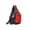 Red, variant on UALSRZL Sling Bag, Anti-Theft Casual Crossbody Bags for Women Men, Lightweight and portable Sport Crossbody Bag for Daily Travel, Orange