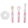 thumbnail image 1 of Qiilu Baby Toothbrush, Baby Toothbrush Set,Baby Infant Soft Teether Training Toothbrush Newborn Teeth Care Cleaning Tongue Scraping Set, 1 of 3