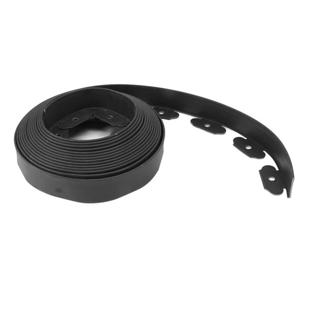 Plastic Garden Edging Border,Landscape Edging Kit PE No Dig Garden