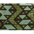 thumbnail image 4 of oneOone Georgette Viscose Fabric Chevron Flame Stitch Decor Fabric Printed BTY 42 Inch Wide, 4 of 4