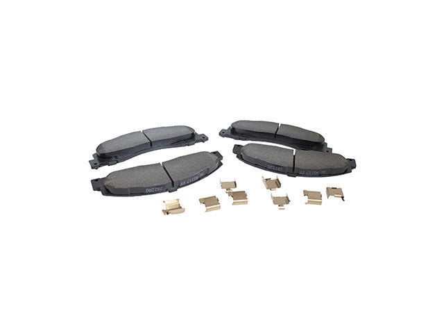 Front Brake Pad Set - Compatible with 2008 - 2019, 2021 - 2023 Ford E ...
