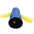 thumbnail image 4 of Pequeño Túnel Para Mascotas, Túnel Para Gatos Plegable Portátil De 3 Vías Resistente A Desgarros Interactivo Con Campana Para Conejos Para Interiores Para Cachorros ANGGREK No, 4 of 7