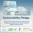 thumbnail image 3 of Winner Face Towels, 100% USA Cotton Facial Towel , Makeup Remover Wipes, Dry/Wet Use, Face Towelettes Disposable, Unscented Cotton Tissues for Sensitive Skin, Facial Cleansing, Nursing, , 7.87" x 7.8, 3 of 10
