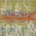 thumbnail image 1 of Unique Loom Outdoor Modern Bright Colors Rug 6' x 6' Square Multi/Green, 1 of 1