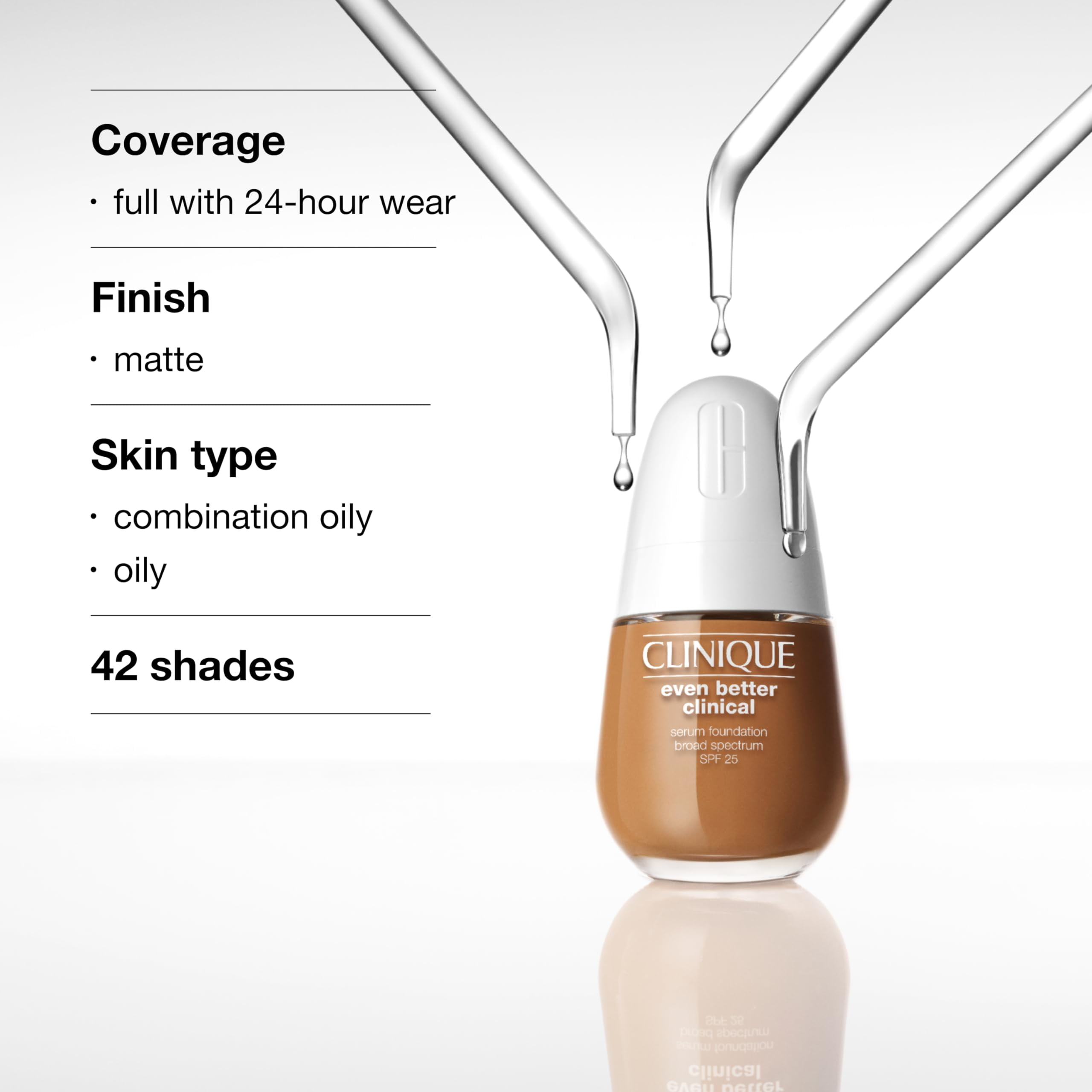 Even Better Clinical Serum Foundation Broad Spectrum SPF 25 - CN 78 Nutty