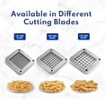 thumbnail image 2 of Cortador de Papas Fritas New Star Foodservice Ventosa 0.9 cm Comercial, 2 of 9