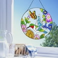 thumbnail image 1 of Xihbxyly Colgante de Colibrí Colorido, Decoración Colgante de Acrílico, Adorno Vibrante para Jardín y Ventana, para Uso En Interiores y Exteriores, Perfecto para Primavera y Verano, Tamaño de 6.3 X 6, 1 of 4