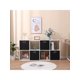 thumbnail image 5 of 3pcs 11-inch Foldable Storage Box, Black Non-woven Fabric Desktop Fabric Storage Box, Foldable Storage Bin, 5 of 5