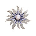 thumbnail image 7 of fuxzkrlz Sunflower Shape Brooch Pin for Women, Rhinestones Inlaid Brooch Pin for Dress, Coat, Shawl, Brooch Versatile Accessory for Mother, Wedding, 7 of 7