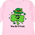 thumbnail image 4 of Inktastic Wee Bit O'Irish Boys or Girls Long Sleeve Toddler T-Shirt, 4 of 5
