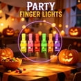 thumbnail image 4 of 36PCS Halloween Finger Projector Lights, 6 Spooky Designs, LED Glow Rings, Non-Candy Goodie Bag Fillers, Trick-or-Treat Party Favors, 4 of 7
