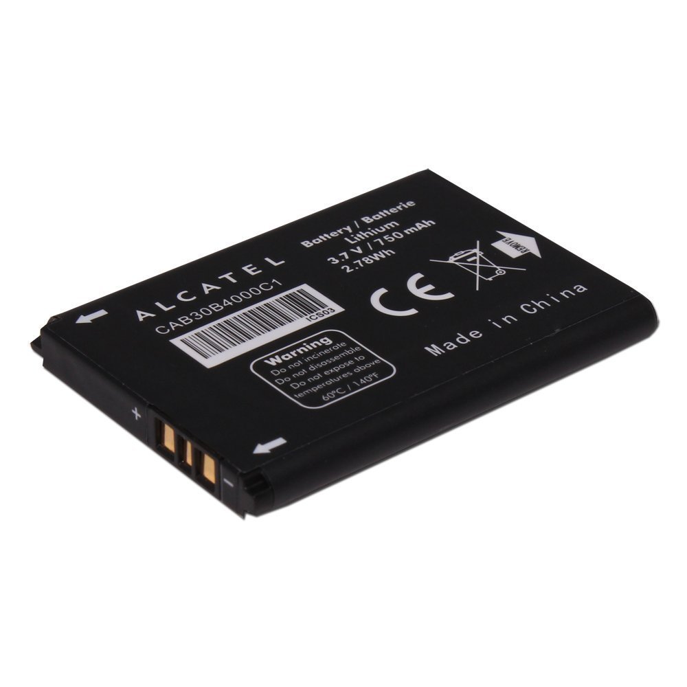 Original Alcatel Battery CAB30B4000C1 750mah For Alcatel OT303 (Non