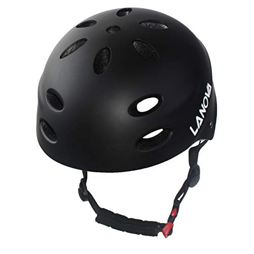 LANOVAGEAR Child Youth Adjustable Multi-Sport Helmet CPSC Certified Impact Resistance Ventilation for Bicycle Cycling Skateboarding Scooter Roller Skate Inline Rollerblading Longboard