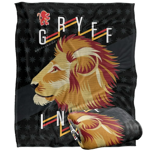 Harry Potter Blanket, 50"x60" Harry Potter Neo Industries Gryffindor Silky Touch Super Soft Throw Blanket
