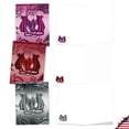 thumbnail image 5 of The Best Card Company 20 Assorted Blank Note Cards Box Set 4 x 5.12 Inch with Envelopes (10 Designs, 2 Each) Dragon Initials M AM10316OCB-B2x10, 5 of 6