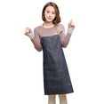thumbnail image 7 of Denim Apron - Multifunctional Work Apron Neckrest Length Adjustable According to Height Unisex, 7 of 7