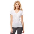 thumbnail image 1 of Camiseta gráfica Aeropostale Live love Dream para mujer blanco XS, 1 of 2