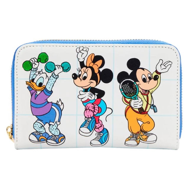 Loungefly Wallet Mousercise Mickey Mouse Loungefly Loungefly Wallet