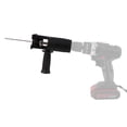 thumbnail image 2 of Electric Drill to Saw Conversion Kit - Portable Reciprocating & Jigsaw Attachment for Home Woodworking, ABS & Metal Construction with Quick-Change Steel Chuck, Includes 3 Saw Blades (100mm, 133mm,, 2 of 7